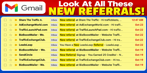 Look At All These New Referrals